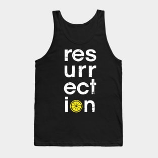 The Stone Roses Resurrection Indie Manchester Portrait Integrated Lemon Tank Top